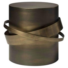 21st Century Orbit Accent Table, in Dark Bronze, by Duistt