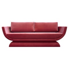 21st Century Oscar 2-Sitzer Sofa, aus 100% Baumwollsamt Siège, von Duistt