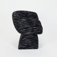 Oscar Stuhl des 21. Jahrhunderts, in einem speziellen Bouclé-Stoff, von Duistt