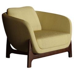 21st Century Oscar Wood Armchair, COM in Darkened Sycamore, by Duistt