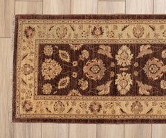 Tapis de couloir Oushak du 21e siècle