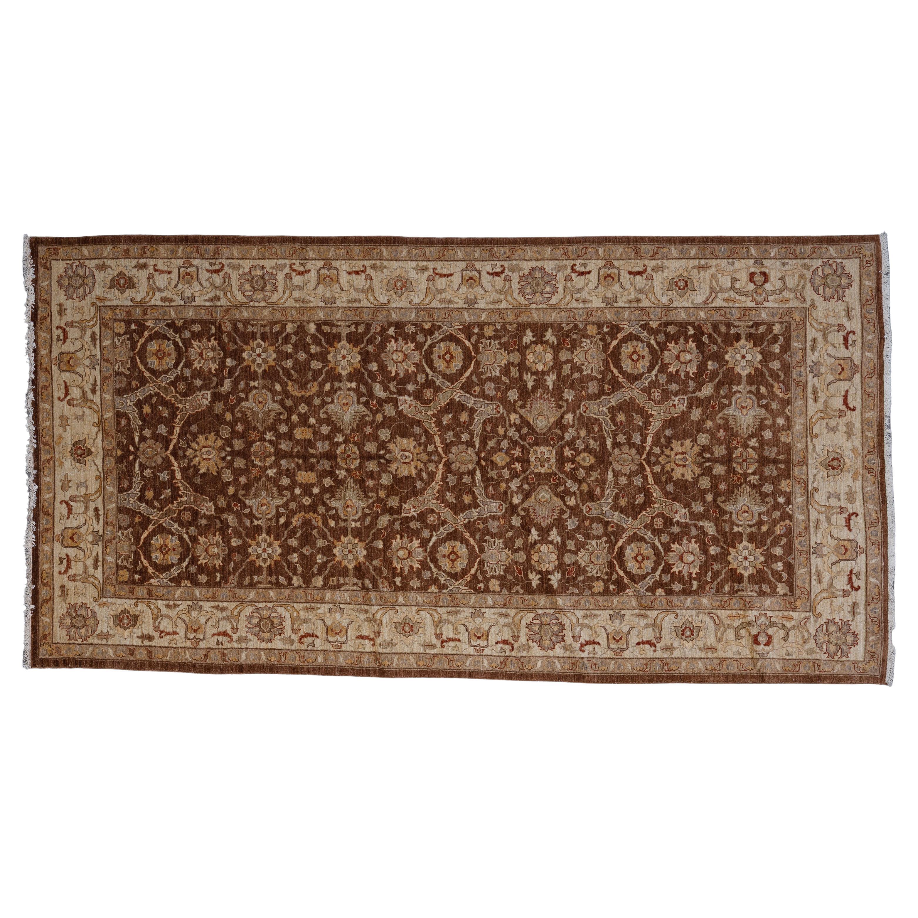 21st Century Oushak Runner For Sale