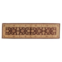 Tapis de couloir Oushak du 21e siècle