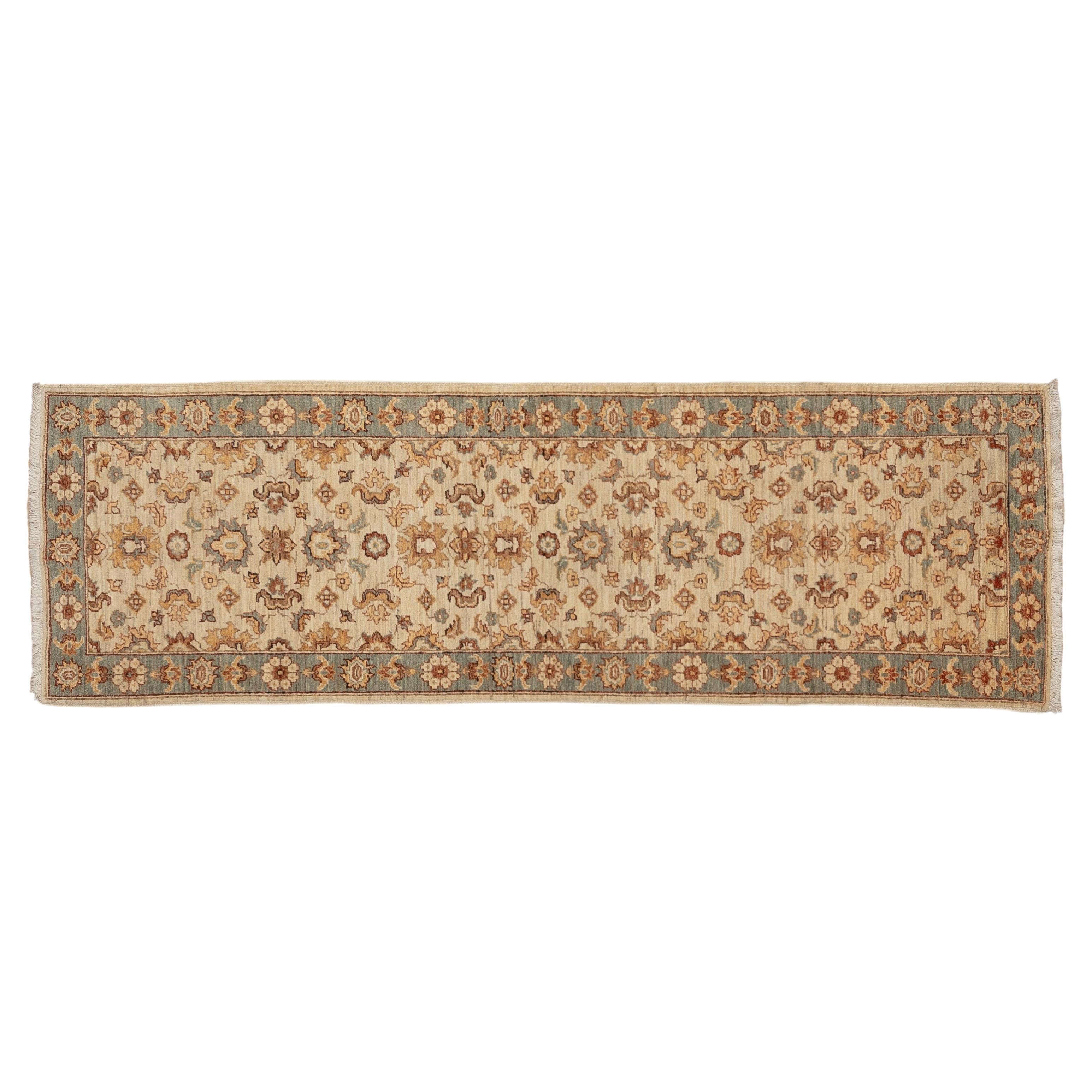 21st Century Oushak Runner For Sale