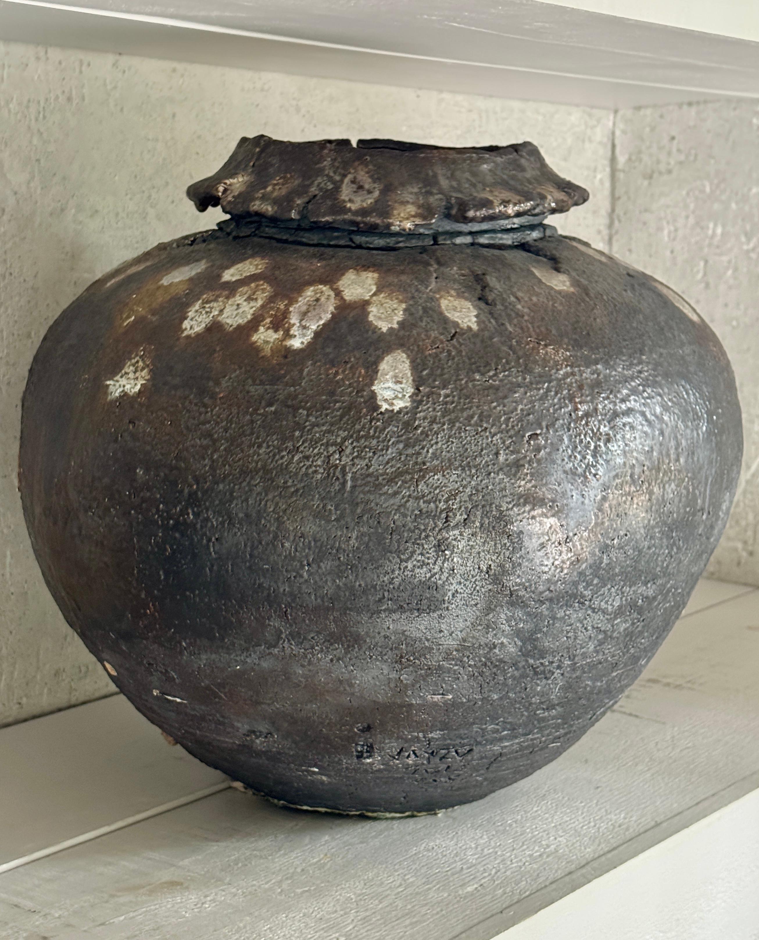 Vase en argile surchargé du 21e siècle par Jay Strommen 2 en vente 2