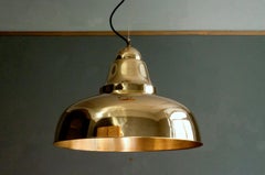 21st Century, Ovni58, Gold Pendant Lamp