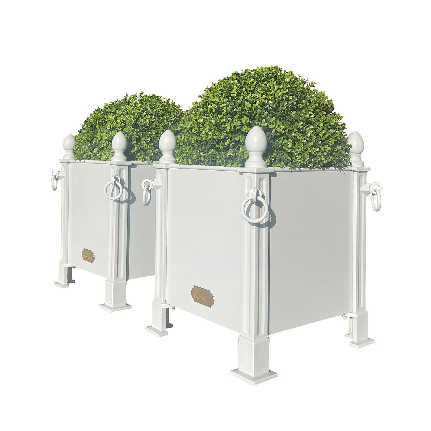Français Paire de jardinières d'orangerie française Blue Springs du 21e siècle en vente