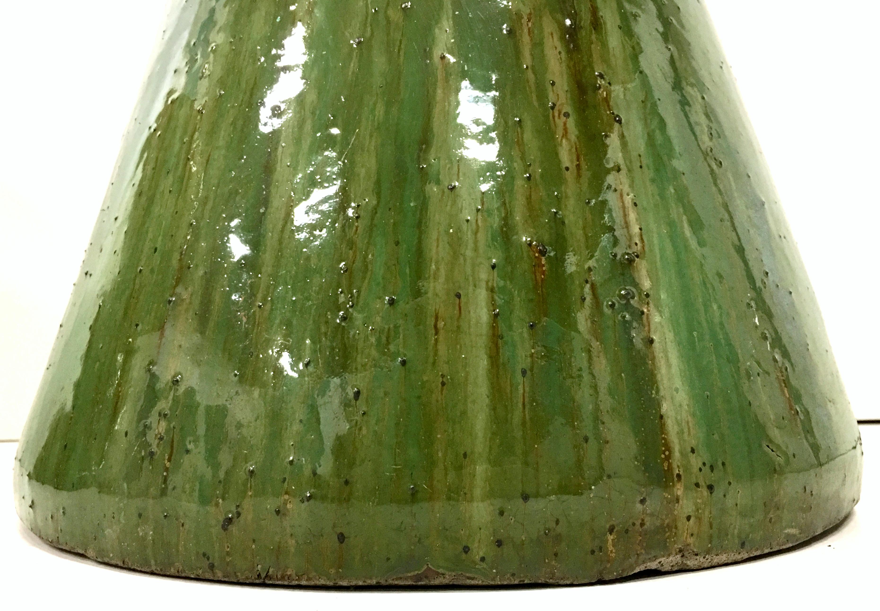 21st Century Pair of Ceramic Glaze Mushroom Form Garden Stool's 4