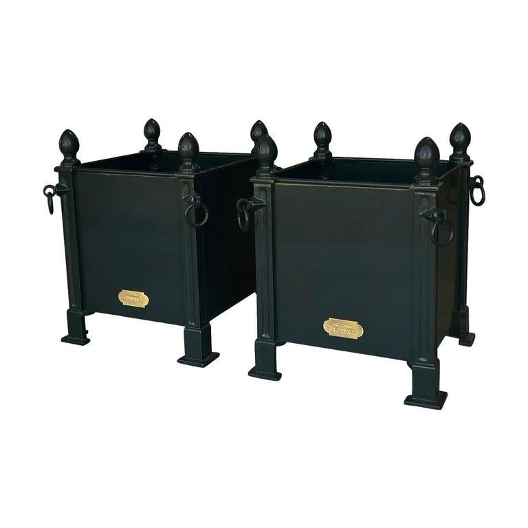 Contemporary 21st Century Pair of French Orangerie Planters