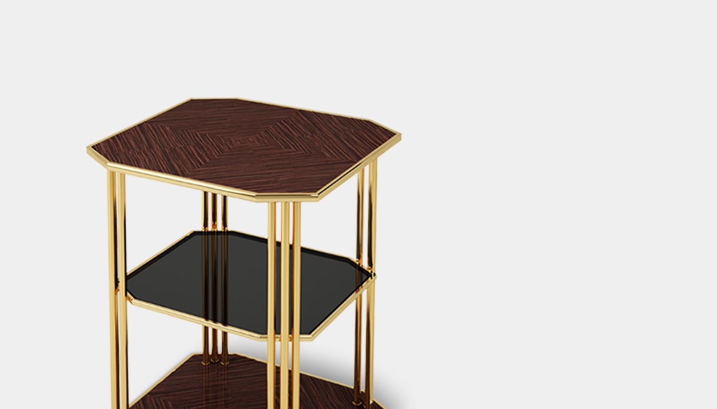 Contemporary 21st Century Paramount Side Table For Sale