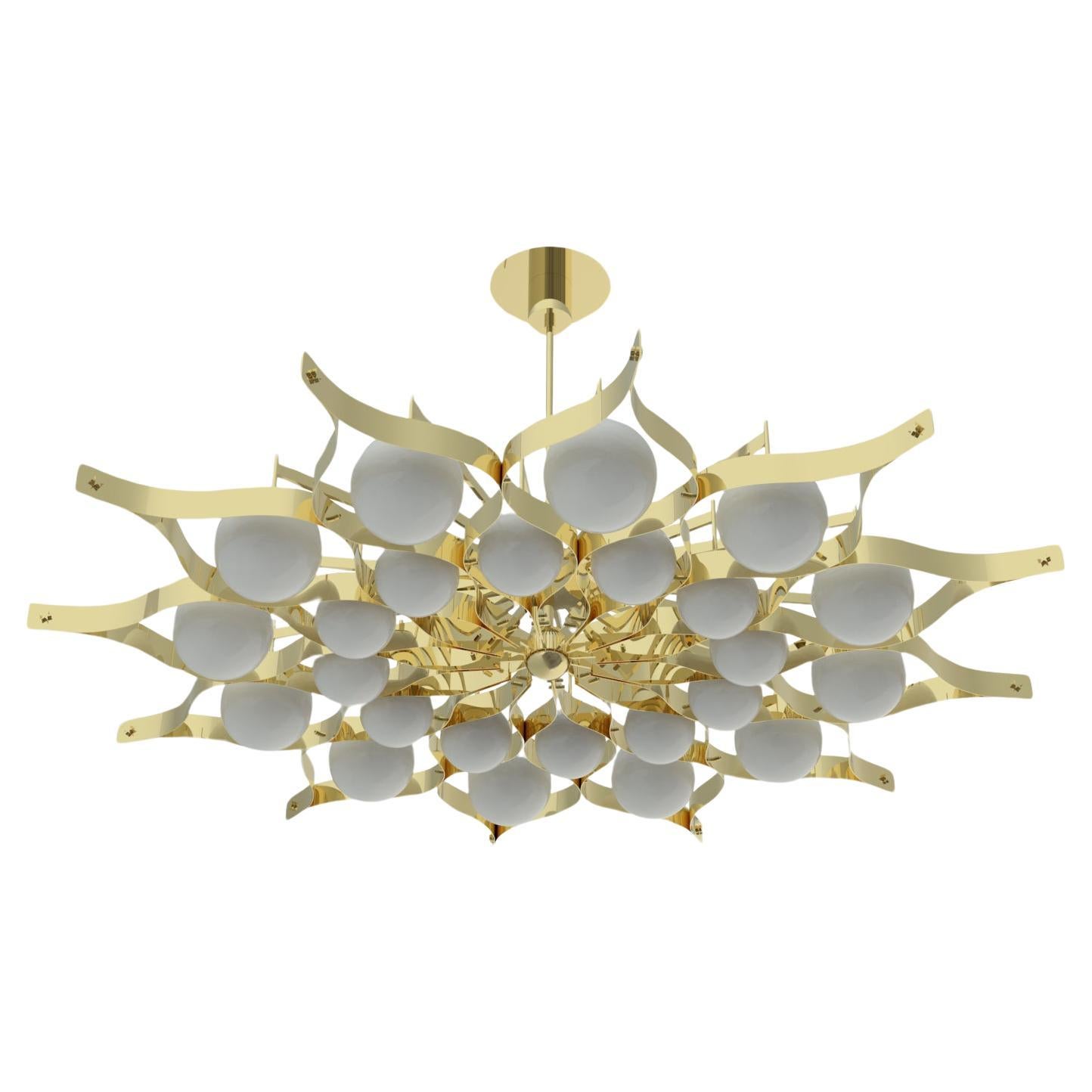 21st Century Pavone Large Pendant Lamp, UL, phase cut, Gio Ponti, 2019, Italy For Sale