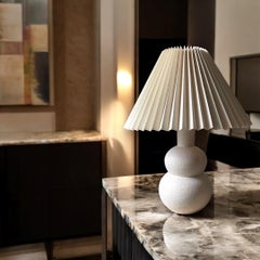 21st Century Pearl Crest Table Lamp by Busra Ozdemir - Modern, Ceramic