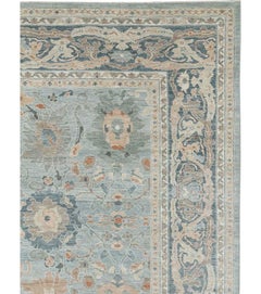 21st Century Persian Sultanabad Large Carpet by Galerie Shabab