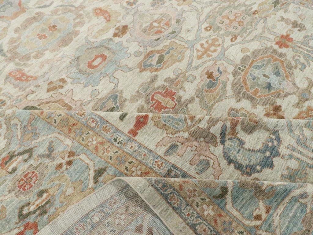 Wool 21st Century Persian Sultanabad Large Carpet For Sale