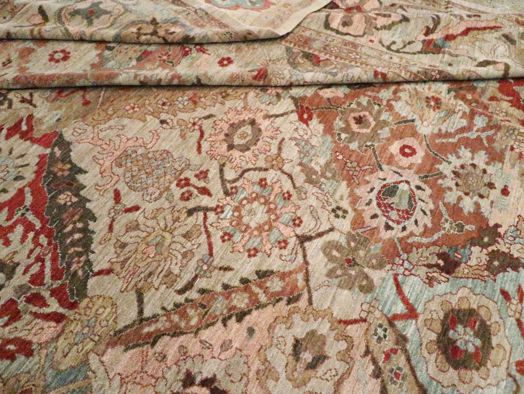 Persischer Sultanabad-Teppich in Übergröße aus dem 21. Jahrhundert im Angebot 2