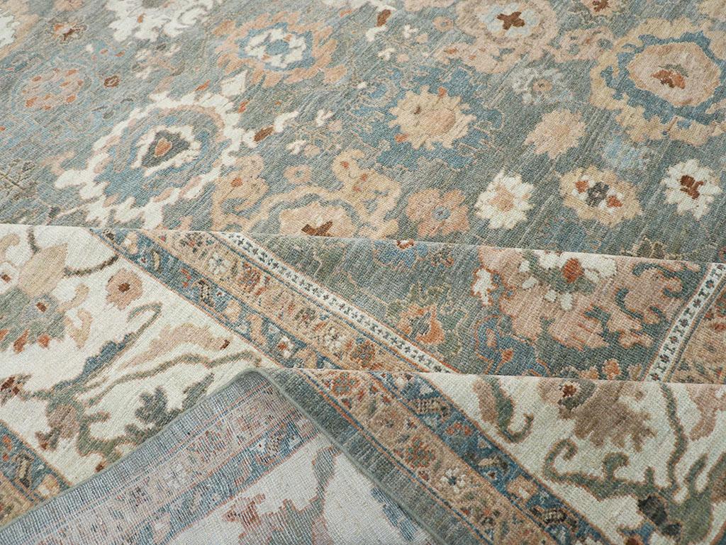 Persischer Sultanabad-Teppich in Zimmergröße aus dem 21. Jahrhundert im Angebot 1