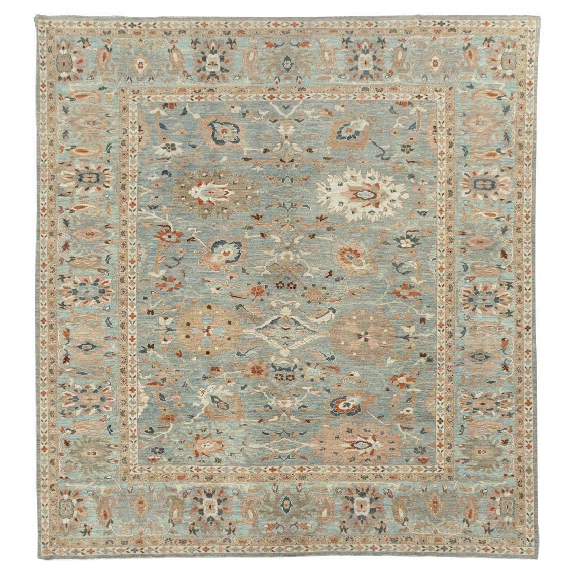 Alfombra Persa Sultanabad del Siglo XXI Tamaño Habitación