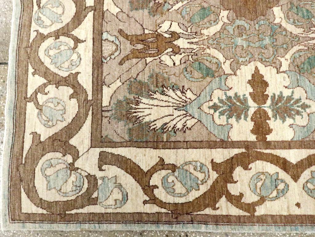 Tapis moderne persan de Tabriz du 21e siècle Neuf - En vente à New York, NY
