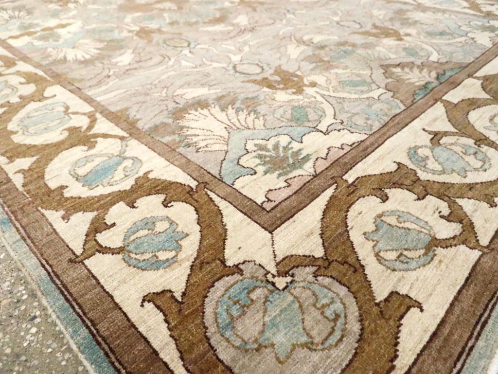 XXIe siècle et contemporain Tapis moderne persan de Tabriz du 21e siècle en vente