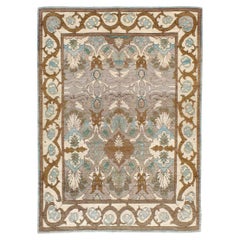 Tapis moderne persan de Tabriz du 21e siècle