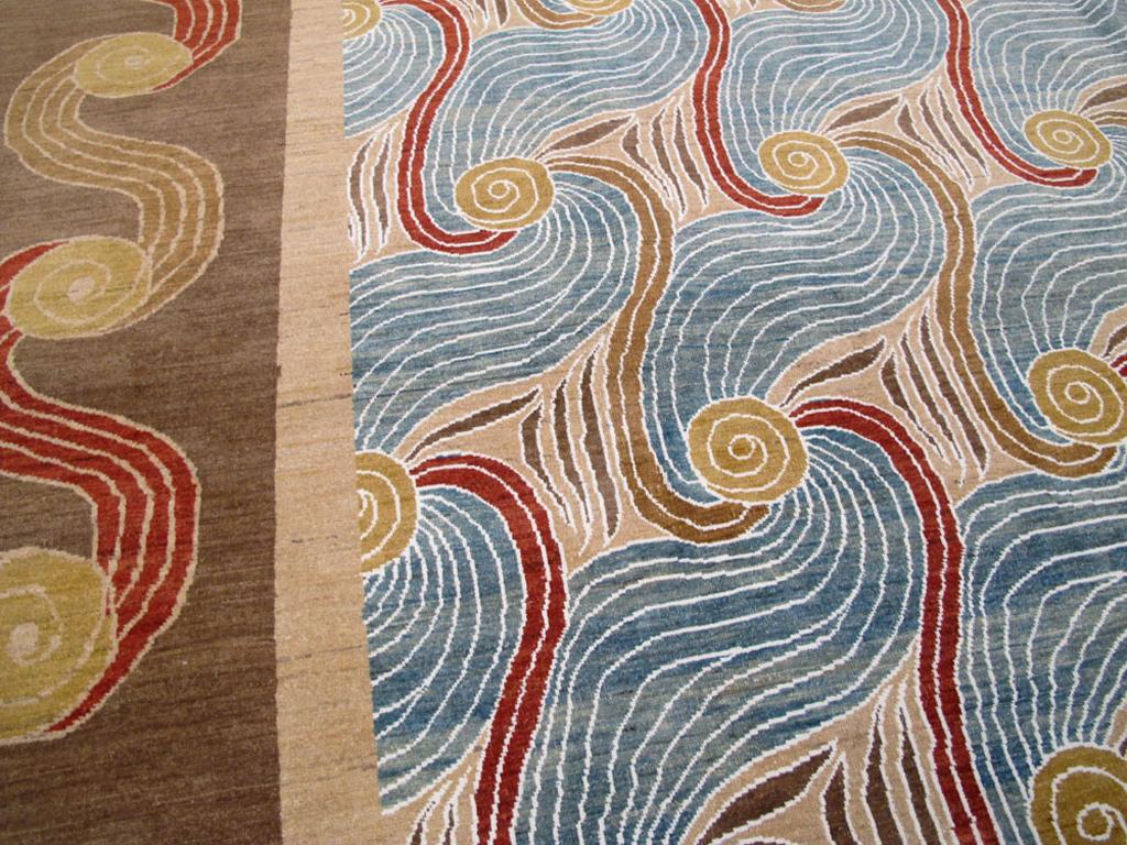 Moderne Tapis moderne persan Tabriz du 21e siècle en vente