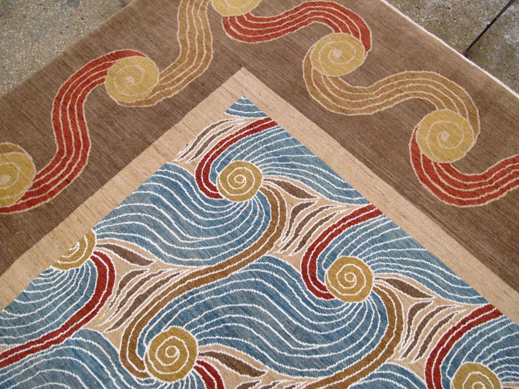 Perse Tapis moderne persan Tabriz du 21e siècle en vente