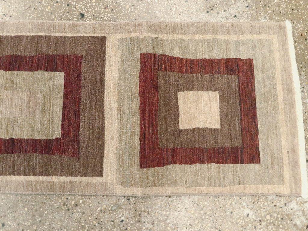 Persiano Runner persiano moderno Tabriz del 21° secolo in vendita
