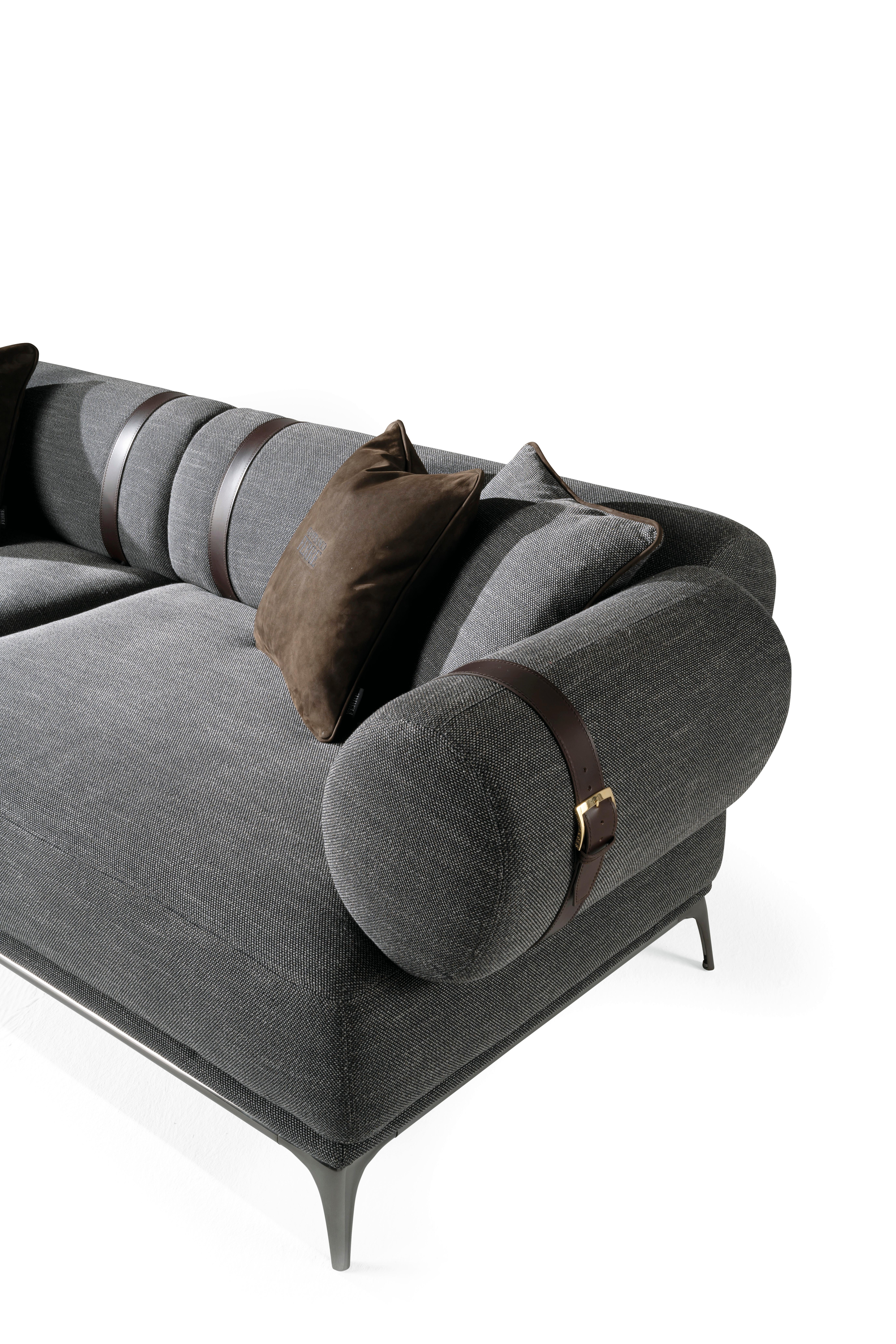 Modern 21st Century Phoenix Sofa in Fabric by Gianfranco Ferré Home For Sale