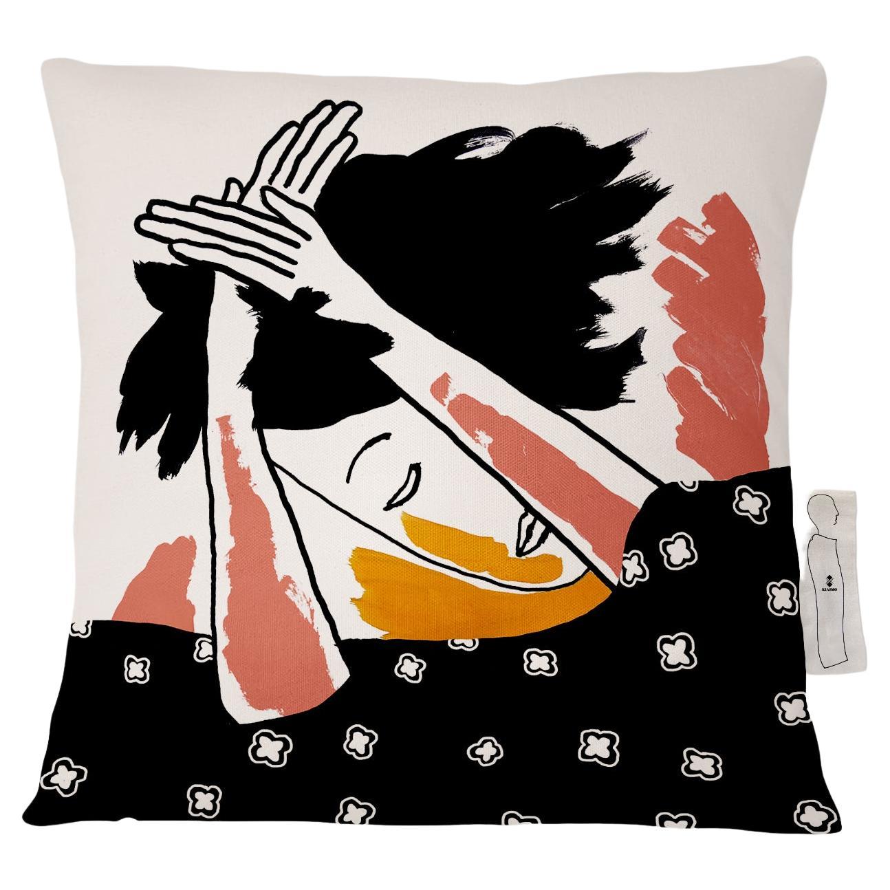 21st Century Pillows Kiasmo "Nostalghia V" Designer Vincenzo D'alba For Sale