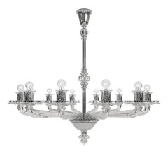 21st Century Porpora 9-Light Chandeliers in Crystal by Venini
