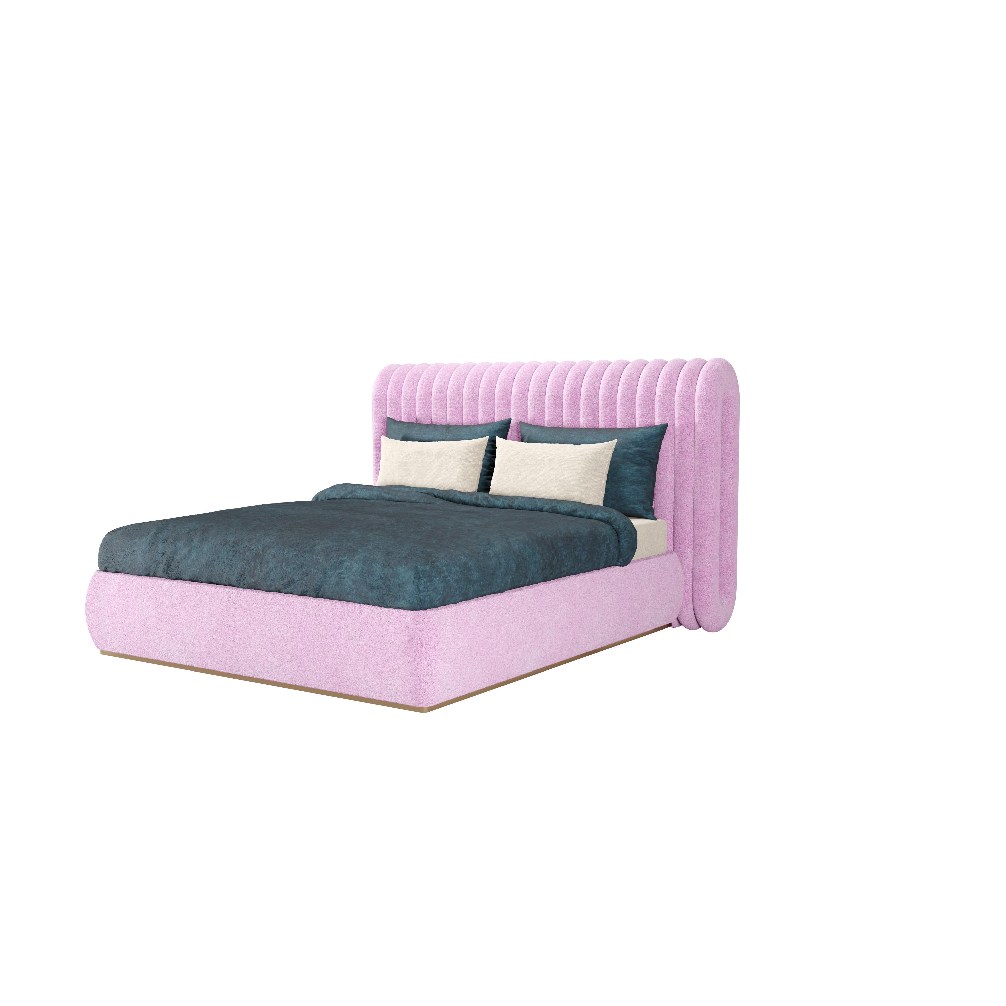 Velvet 21st Century Post-Future II Bed Upholstery For Sale