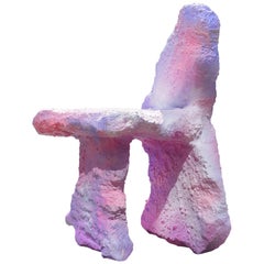 21st Century "Prélèvement Chair" by AuchKatzStudio Unique Piece Pink Organic