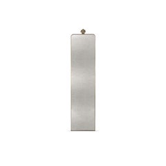 Modern Classic Princess Wall Mirror, Full Length Mirror in Aged Brass