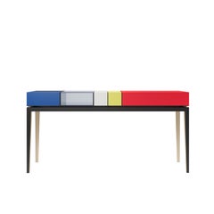 21st Century Proportion II Console Lacquered Wood Handmade in Portugal