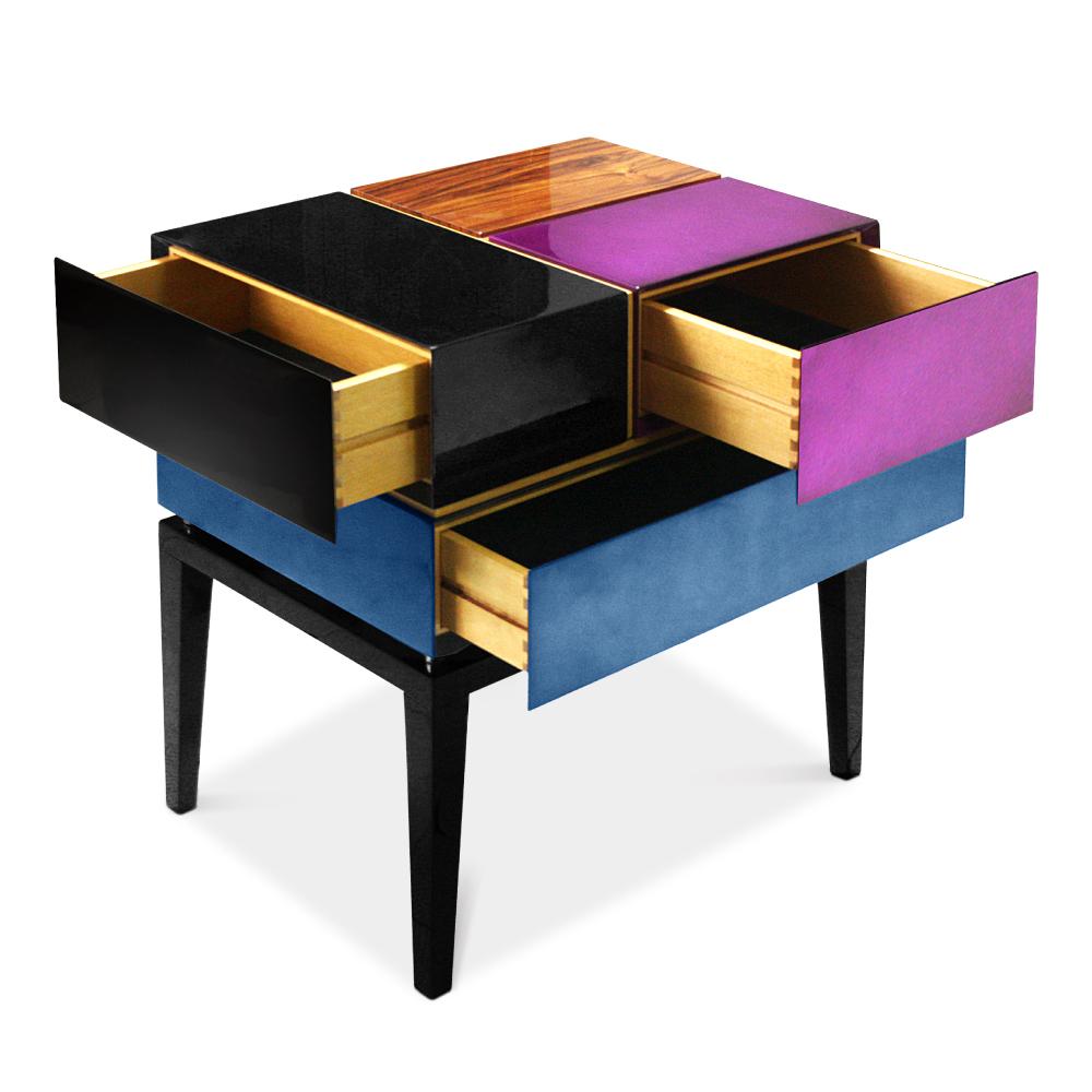 21st Century Proportion II Nightstand by Malabar In New Condition For Sale In RIO TINTO, PT
