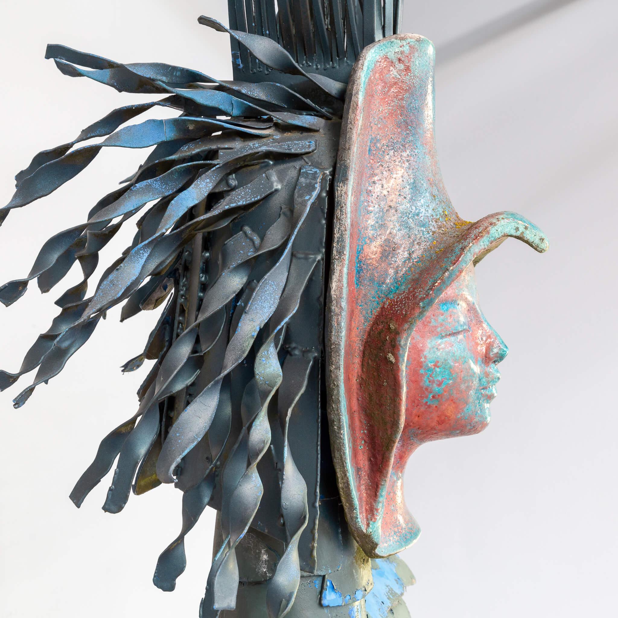 Contemporary 21st Century ‘queen' sculpture by Adje Martens For Sale
