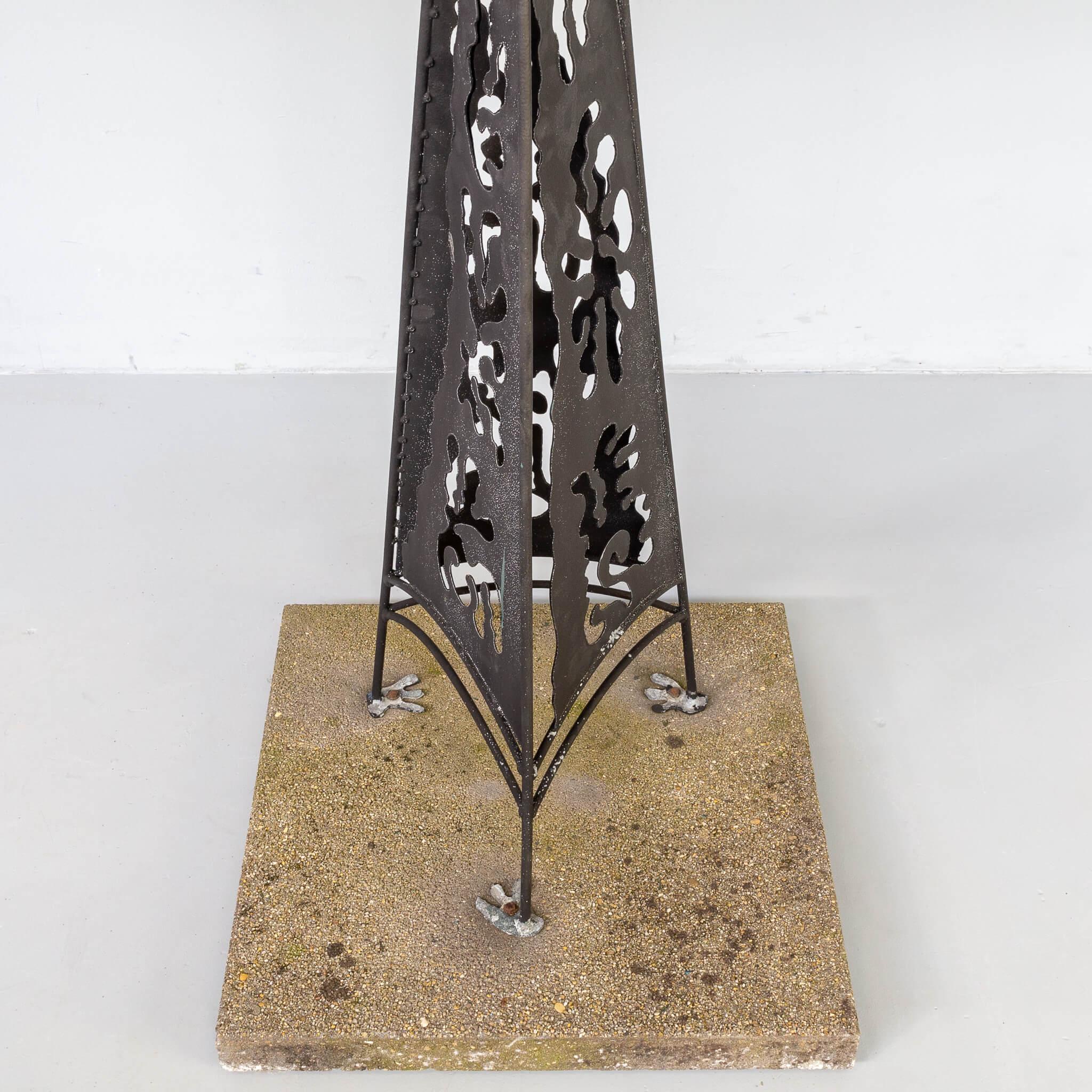 Metal 21st Century ‘queen' sculpture by Adje Martens For Sale