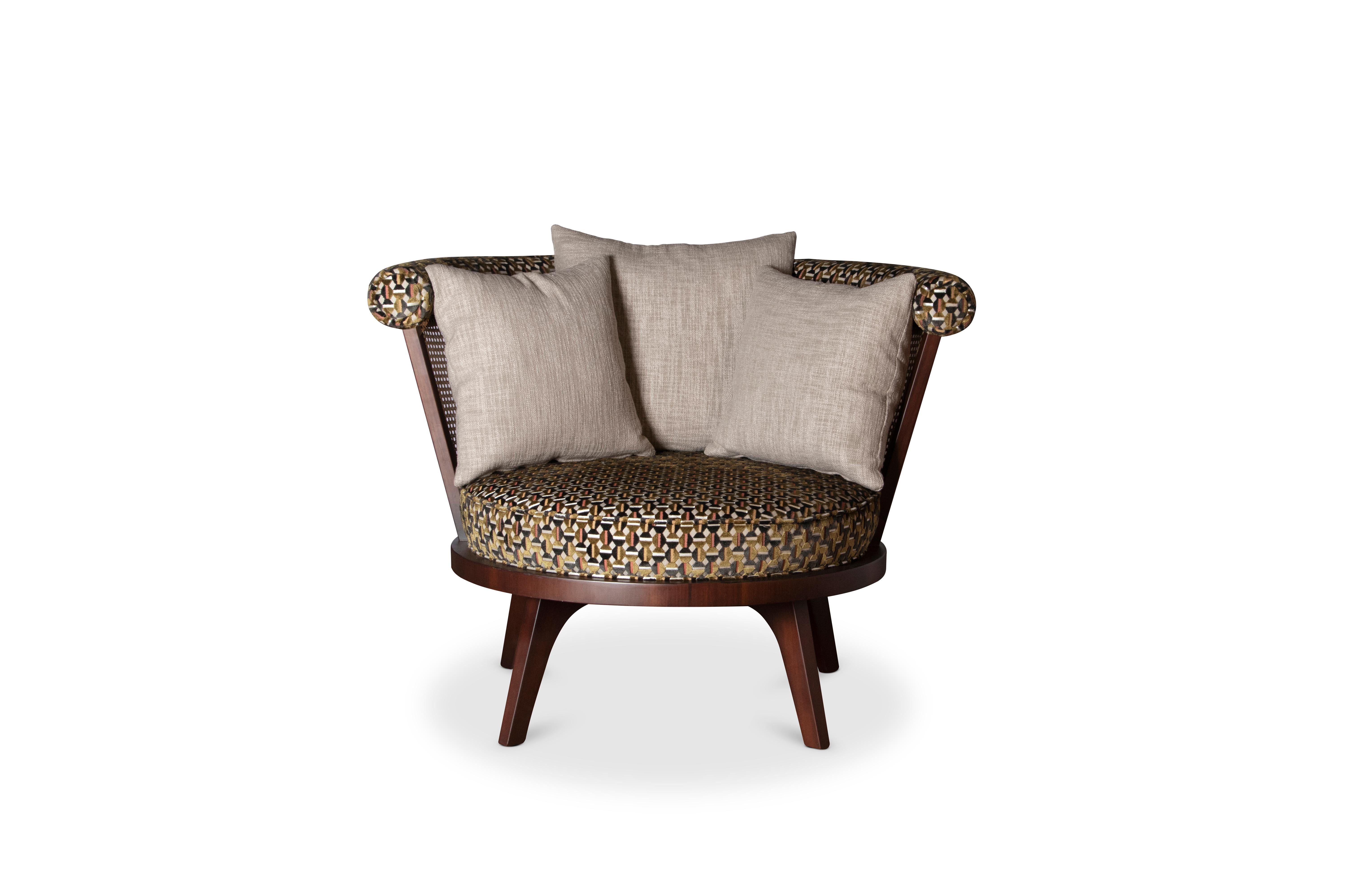 A membership application in a privilege club sometimes requires an endorsement by at least one club member. So, inspired by the symbolism of the act, George armchair takes the name of King George VI, a noble king who provided leadership and