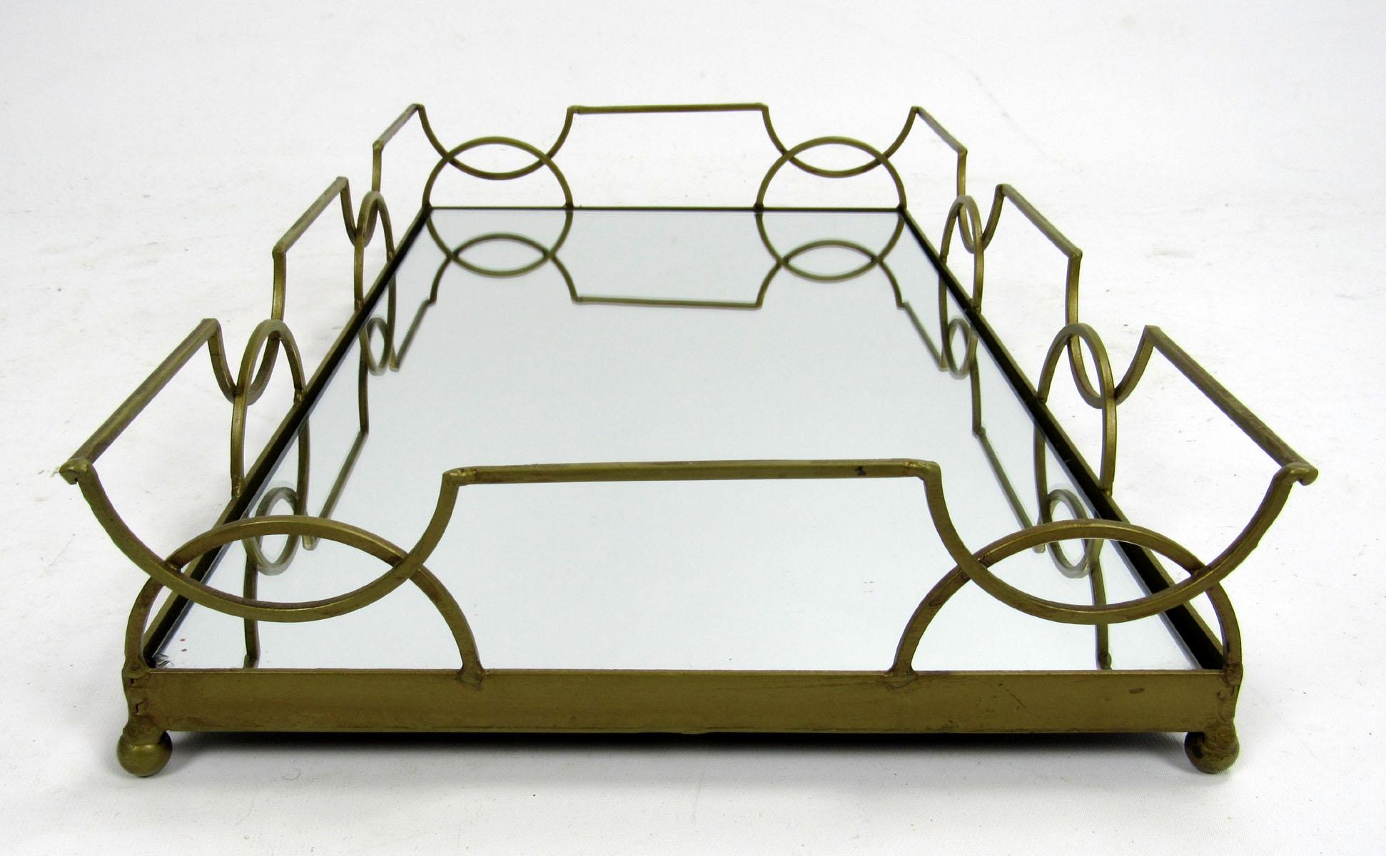 21st Century Rectangular Decorative Serving Tray For Sale 2