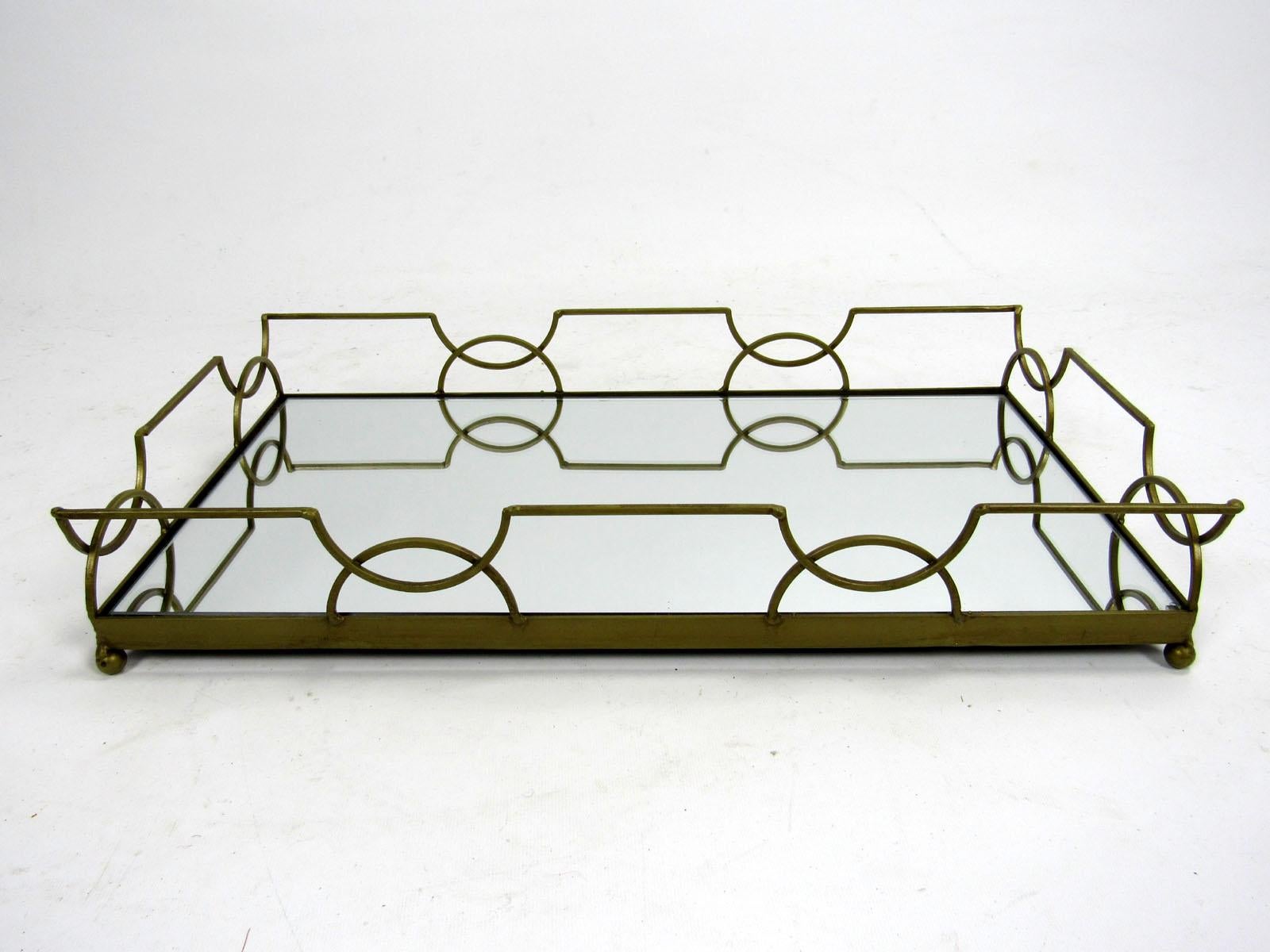 21st Century Rectangular Decorative Serving Tray For Sale 4