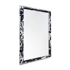 schwarzer Zauberspiegel aus Harz des 21. Jahrhunderts