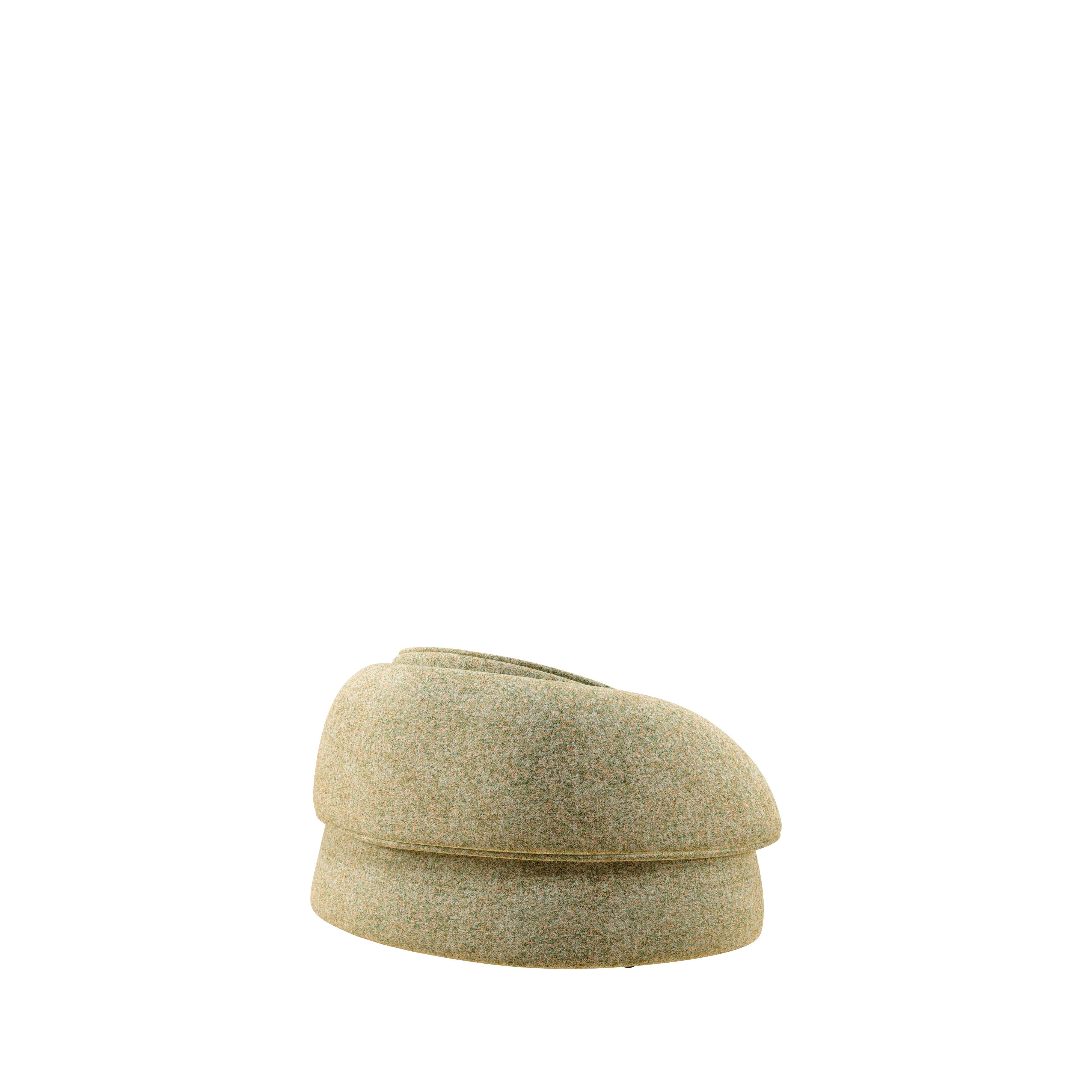 21st Century Romy Sessel Messing Casamance Lierna Stoff im Angebot 2