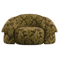 21st Century Romy Armchair Nobilis Brass Made in Portugal by Ottiu