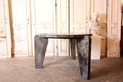 21st Century Round Zinc Table