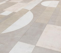 21st Century Carpet Rug District in Himalayan Wool and Silk Ivory, Beige, Greige