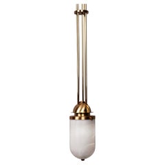 21st Century Russell Pendant Lamp Alabaster Made in Portugal by Porus Studio
