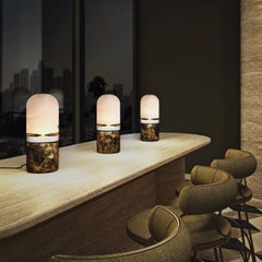 21st Century Russell Wall Lamp Alabaster Emperador