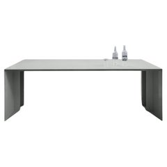 21st Century S3 Laquered Iron Dining Table / Desk Green Blue Yellow Silver Pink