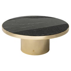 21st Century Sahara Side Table with Marble Top by Roberto Cavalli Home Interiors