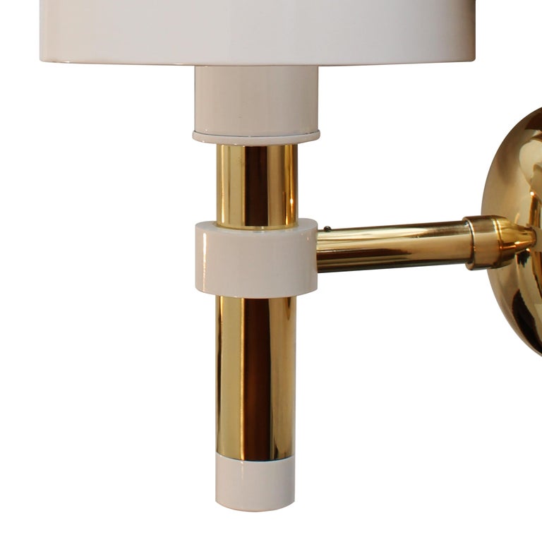 21st Century Salamanca Wall Lamp Aluminium Brass For Sale 4